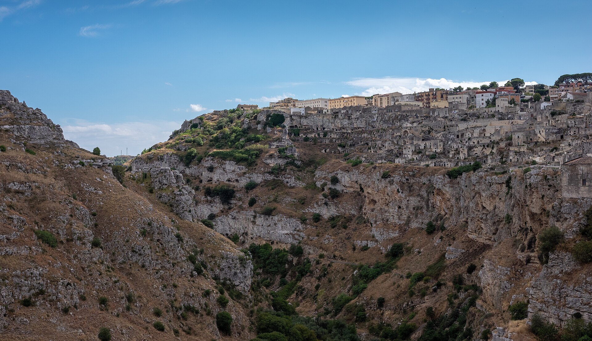Ancient cave dwellings and stone churches of Matera, Basilicata